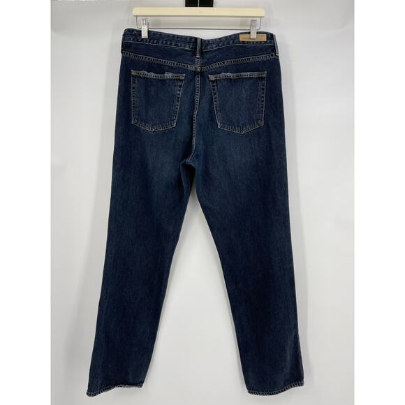 GRLFRND | Helena Straight Leg Jeans in Santi Dark Wash 30 - Picture 4 of 13